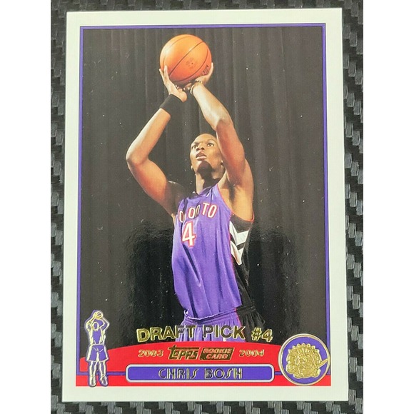 2003-04 TOPPS COLLECTION CHRIS BOSH ROOKIE
